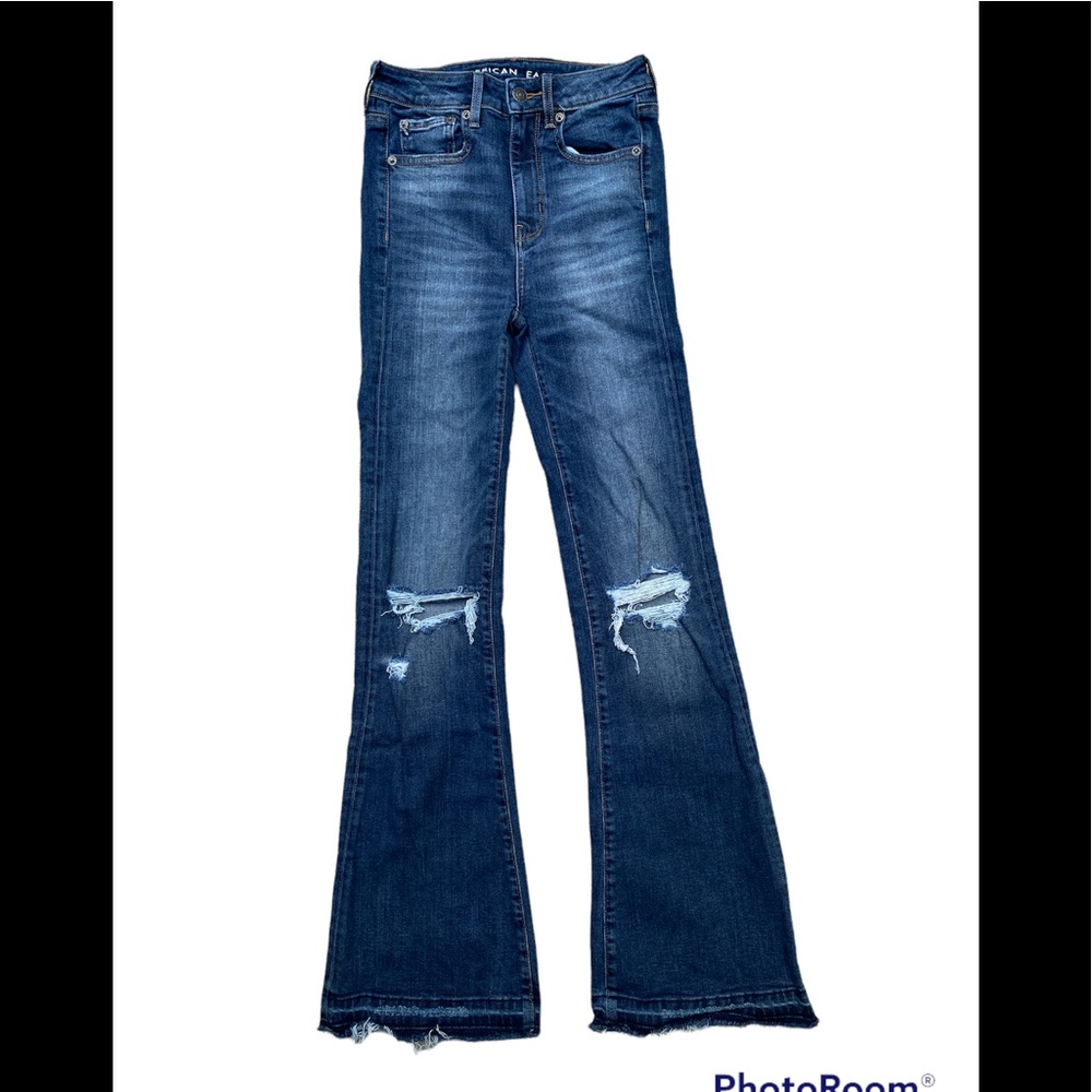 American Eagle high waisted jeans size 00